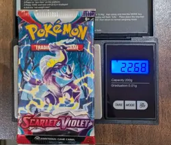 Scarlet & Violet Base Booster Pack - Heavy 22.68g - New Sealed - Pokemon TCG - Image 1
