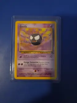 Pokemon TCG Gastly Fossil, Unlimited Uncommon Card 33/62 - Image 1