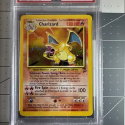 2000 pokemon game base ii 4 charizard-holo Psa 6 - Image 4