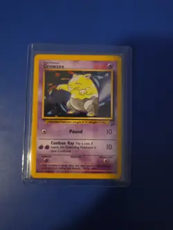 Pokemon TCG Drowzee 73/130 Base Set 2 Unlimited Regular Common Card WOTC - Image 1