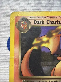 Pokemon Dark Charizard Rare Unlimited Team Rocket 21/82 Regular Damaged - Image 2