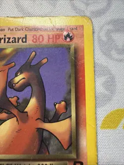 Pokemon Dark Charizard Rare Unlimited Team Rocket 21/82 Regular Damaged - Image 3