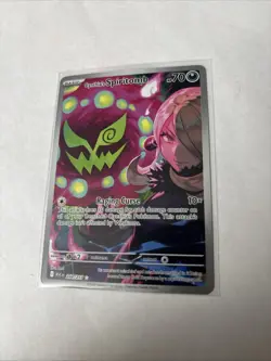 Pokemon TCG Cynthia's Spiritomb 244/217 Illustration Rare Ascended Heroes NM - Image 1