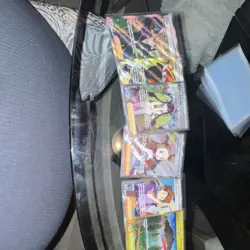 Pokemon TCG Trainer Full Art Holo Card Lot with Clive, Raihan, Elesa, Bill - Image 1