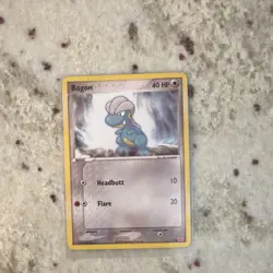 Pokemon TCG Bagon 49/97 Dragon Basic 40 HP Common Regular Headbutt Flare Card - Image 1