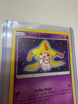 Pokemon TCG Shining Jirachi 42/73 Shiny Holo Rare, NM- - Image 2