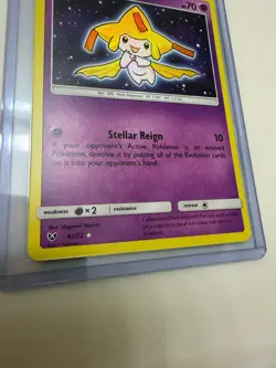 Pokemon TCG Shining Jirachi 42/73 Shiny Holo Rare, NM- - Image 3