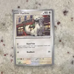 Pokemon TCG Furfrou 067/088 POR Basic 90 HP Common Regular Normal 30 Card - Image 1