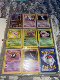pokemon cards, 1995,96, 98, 1999 and 2000 sets - Image 1