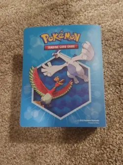VINTAGE Pokemon Mini Album Ho-Oh Lugia Suicune Raikou Entei 60 Card Binder Rare - Image 2
