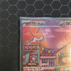 SEALED Mew ex SVP 053 Pokemon TCG Scarlet Violet 151 Black Star Promo Full Art - Image 3