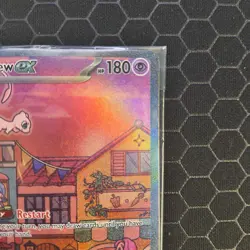 SEALED Mew ex SVP 053 Pokemon TCG Scarlet Violet 151 Black Star Promo Full Art - Image 4