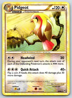 Pidgeot - Call of Legends 30/95 Vintage Pokemon Card MP - Image 1