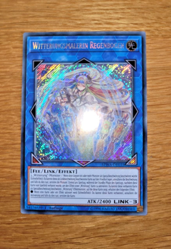 Witterungsmalerin Regenbogen SPWA-DE035 Secret Rare Deutsch 1. Auflage Yugioh - Image 1