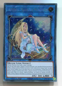 Yu-Gi-Oh! Artemis Magistus Mondmaid Secret rare RA01-DE049 - Image 1