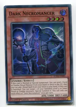 Yu-Gi-Oh! Dark Necromancer Super Rare englisch SUDA-EN081 Finsterer Nekromant - Image 1