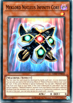 Meklord Nucleus Infinity Core - LED7-EN018 - Super Rare - Yugioh - Image 1