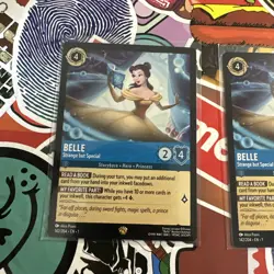 [1x] Lorcana Belle Strange but Special The First Chapter TCG Legendary 142/204! - Image 4