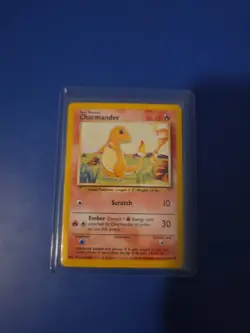 Pokemon TCG Charmander Base Set, Unlimited Common Card 46/102 - Image 1