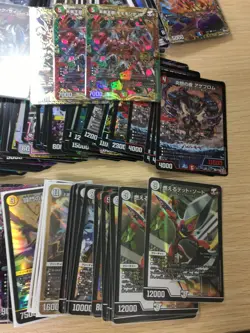 Duel Masters TCG 225 Cards Lot Bulk Japanese ALL Holo or Foil or Rare Mixed Set - Image 2