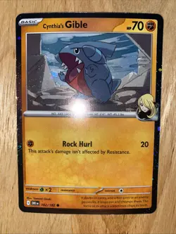 Cynthia's Gible (Cosmos Holo) 102/182 Miscellaneous Cards & Products Holo - Image 1