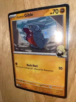 Cynthia's Gible (Cosmos Holo) 102/182 Miscellaneous Cards & Products Holo - Image 2