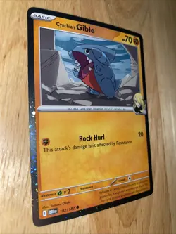 Cynthia's Gible (Cosmos Holo) 102/182 Miscellaneous Cards & Products Holo - Image 3