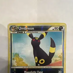 Pokemon Umbreon TCG Card 22/95 Call of Legends Reverse Holo Rare 2011 - Image 2
