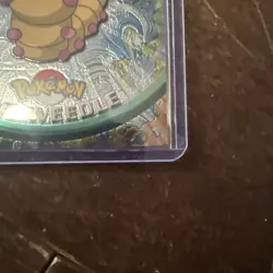 Weedle - Pokemon Topps Chrome Series 1 Card - LP - Image 4