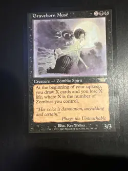 Magic the Gathering Graveborn Muse Legions Regular Card 74/115 HP - Image 1
