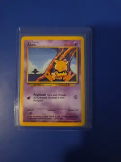 Pokemon TCG Abra Base Set Unlimited Common Card 43/102 - Image 1