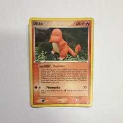 Pokemon Ditto EX Delta Species 61/113 Rare Regular 2005 English 60 HP Card - Image 1