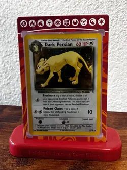 Dark Persian Holo Rare #6/110 Team Rocket Pokemon Card NM - Image 1