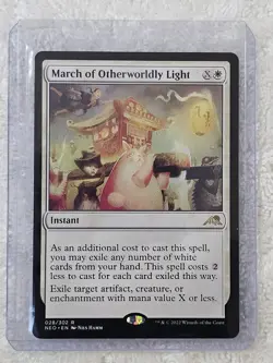 MTG March of Otherworldly Light #28 Kamigawa: Neon Dynasty Magic Card Rare NM - Image 5