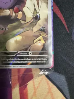 N's Zorua 189 Sv: Scarlet & Violet Promo Card Sealed Illustration Rare - Image 4