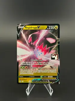Regidrago V Ultra Rare Prize Pack Series Cards 135/195 LP - Image 1