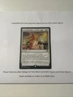 March of Otherworldly Light Promo Pack Kamigawa Neon Dynasty Magic MTG 028/302 - Image 1