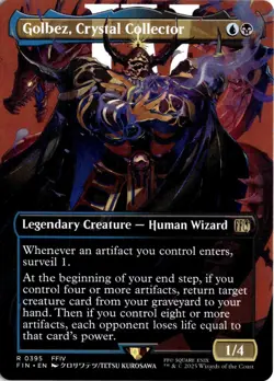Golbez, Crystal Collector (Borderless) 395 Magic: The Gathering FINAL FANTASY NM - Image 1