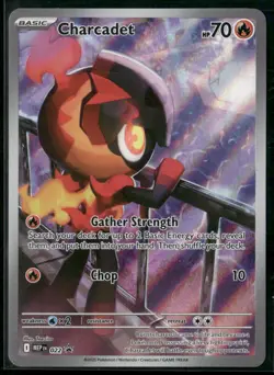 ✰ CHARCADET - 022 022 PROMO ME: MEGA EVOLUTION POKEMON ✰ NM/M - Image 2