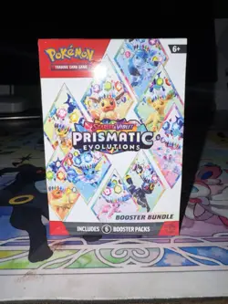 Pokemon - Prismatic Evolutions Sealed Booster Bundle Lot of x4 - Image 2