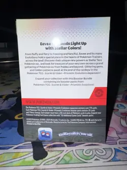 Pokemon - Prismatic Evolutions Sealed Booster Bundle Lot of x4 - Image 3