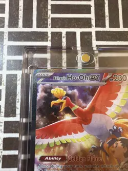 Pokemon TCG Ethan's Ho-Oh EX Sir 230/182 Destined Rivals - Image 3