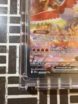 Pokemon TCG Ethan's Ho-Oh EX Sir 230/182 Destined Rivals - Image 4