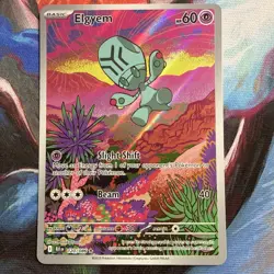 Elgyem 120/086 Illustration Rare Pokemon TCG Black Bolt - Image 2