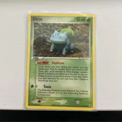 Pokemon TCG Ditto (Bulbasaur) 36/113 Delta Species Regular Rare 60 HP Duplicate - Image 1