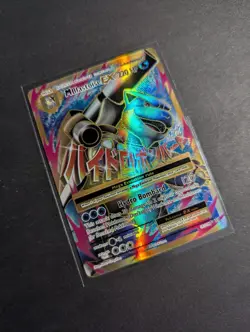M Blastoise EX (Full Art) 102/108 Pokemon XY Evolutions 2016 NM Pokemon TCG - Image 2