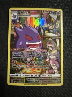 Pokemon Gengar TG06/TG30 Swsh11: Lost Origin Trainer Gallery Holo - Image 1