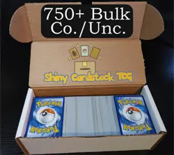Pokemon Card Bulk Lot 750 Common & Uncommon Cards - With Bonuses! No Energy - Image 1