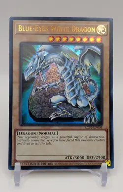 Blue-Eyes White Dragon LC01-EN004 Yu-Gi-Oh Legendary Collection 1 Limited... - Image 1
