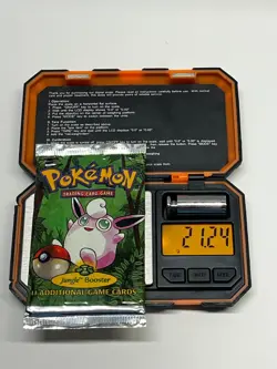 1999 Pokemon Jungle Unlimited Wigglytuff Art Booster Pack 21.24 Grams - Image 1